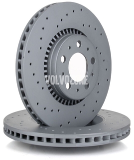 Přední brzdový kotouč (305mm) P2 S60/S80/V70 II/XC70 II děrovaný