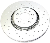Přední brzdový kotouč (336mm) P2 XC90 děrovaný