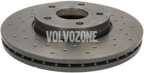Přední brzdový kotouč (278mm) P1 C30/C70 II/S40 II/V50 děrovaný