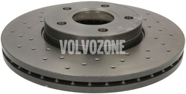 Přední brzdový kotouč (278mm) P1 C30/C70 II/S40 II/V50 děrovaný