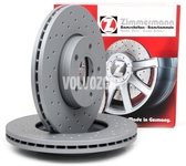 Přední brzdový kotouč (278mm) P1 C30/C70 II/S40 II/V50 děrovaný