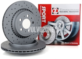 Zadní brzdový kotouč (308mm) P3 XC90 děrovaný