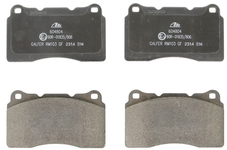 Přední brzdové destičky (330mm kotouč) P2 S60R/V70R II (systém Brembo)