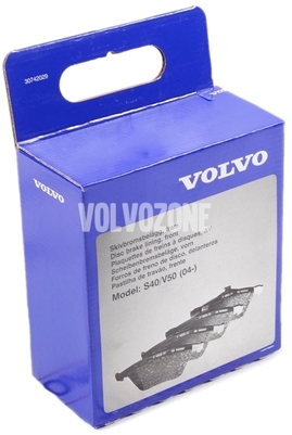 Přední brzdové destičky (320mm kotouč) P1 C30/C70 II/S40 II/V40 II(XC)/V50 (OEM)
