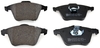 Přední brzdové destičky (320mm kotouč) P1 C30/C70 II/S40 II/V40 II(XC)/V50