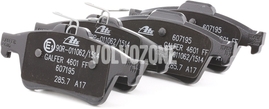 Zadní brzdové destičky (280mm kotouč) P1 C30/C70 II/S40 II/V50