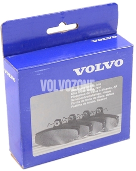 Zadní brzdové destičky (283mm kotouč) P80 S70/V70(XC) s AWD (starý typ) (OEM)