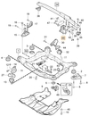 Uložení motoru horní P2 XC90 4.4 V8