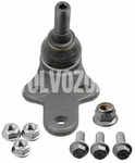 Svislý nosný čep ramene P1 C30/C70 II/S40 II/V50 (starý typ rozměr kužele 18mm)