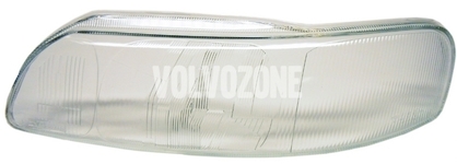 Sklo světlometu levé P2 (-2004) S60/V70 II/XC70 II (vroubkované sklo)