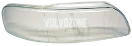Sklo světlometu pravé P2 (-2004) S60/V70 II/XC70 II (vroubkované sklo)