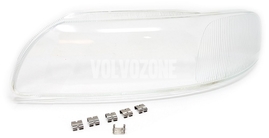 Sklo světlometu levé xenon P2 (-2004) S60/V70 II/XC70, S60R/V70R II (2004-) (OEM)
