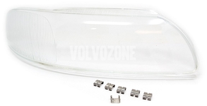 Sklo světlometu pravé xenon P2 (-2004) S60/V70 II/XC70, S60R/V70R II (2004-)