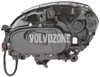 Světlomet pravý xenon P3 (-2013) S60 II/V60 D3S natáčecí