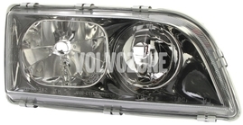 Světlomet pravý duální S40/V40 (2000-2002) černý