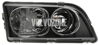 Světlomet pravý xenon S40/V40 (2003-) D2R černý