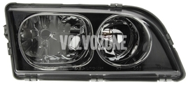 Světlomet pravý xenon S40/V40 (2003-) D2R černý (OEM)