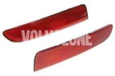 Odrazky zadního nárazníka R-design P1 C30 (-2010) sada