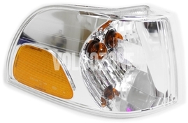 Přední směrovka pravá P80 C70 čirá (OEM)
