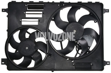 Ventilátor chladiče motoru P3 s 2 vrtulemi (DR01) nový typ