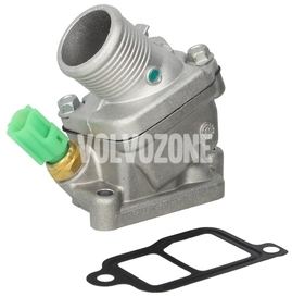 Domeček termostatu chlazení se snímačem teploty 2.4D/D5 bez DPF P2 (-2006), 2.4 P2 (2003-)