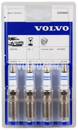 Zapalovací svíčky 1.6 P1 C30/S40 II/V50 (OEM)