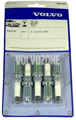 Zapalovací svíčky 2.4 P1 C30/C70 II/S40 II/V50 (OEM)