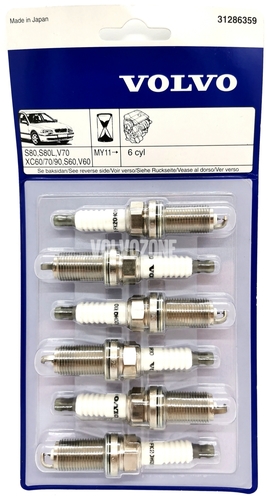 Zapalovací svíčky 3.2 P2 XC90, 3.2/T6 P3 S60 II/V60/XC60 S80 II/V70 III/XC70 III (nový typ) (OEM)