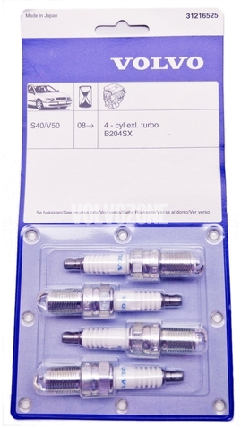 Zapalovací svíčky 2.0 P3 S80 II/V70 III (OEM)