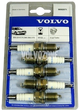 Zapalovací svíčky 5 válec turbo P80, P2 5 válec turbo kromě 2.0T(2005-)/2.4 T5/2.5 R (OEM)
