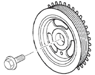 Řemenice klikového hřídele 2.0 P3 S80 II/V70 III