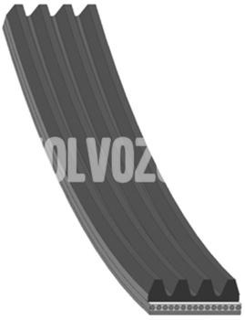 Drážkový řemen 1.8i S40/V40 780mm pohon servo čerpadla, pro vozidla bez klimatizace