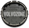 Středová krytka kola (64mm) černá nový design (OEM)