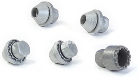 Sada bezpečnostních matic kol P1 C30/C70 II/S40 II/V40 II(XC)/V50 (OEM)