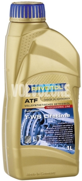 Převodový olej automatické převodovky (2011-) Ravenol ATF T-WS Lifetime 1L