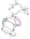 Trubka od intercoolera do škrticí klapky P2 (-2002) S60/V70 II/XC70 II automat (OEM)