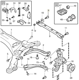 ECCENTRIC SCREW Volvo 986931 (OEM)