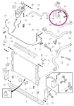 RADIATOR HOSE Volvo 30645797