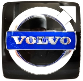 Náhradní nálepka Volvo do předního znaku 74x74 mm P1 (2008-2010) C30/S40 II/V50, P2 (2007-2010) XC90, P3 (-2009) S80 II/V70 III/XC70 III (OEM)
