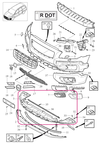 AIR GUIDE Volvo 30698425 (OEM)