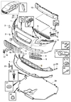 AIR GUIDE Volvo 30763748 (OEM)