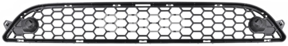 Středová mřížka předního nárazníku P3 (-2013) S60 II/V60 s otvory pro parkovací senzory