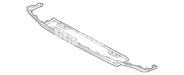 Rear BUMPER PROTECTING PLATE Volvo 31383303