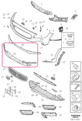 PROTECTING PLATE Volvo 31383960 (-2020) (OEM)