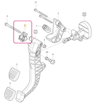 Clutch Pedal POSITION SENSOR Volvo 31400962