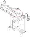 Příčné závěsné rameno horní, pravé P3 S60 XC/V60 XC XC60/XC70 III (OEM)