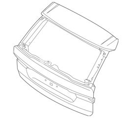 REAR DOOR Volvo 31420453 (OEM)