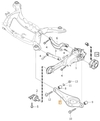 Příčné závěsné rameno (nový typ) P3 S60 II/V60 II/V70 III (OEM)