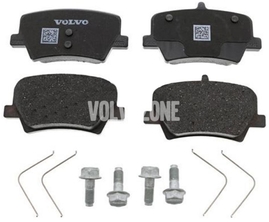 Zadní brzdové destičky (280/302mm kotouč) CMA XC40 Variant code RC01 (OEM)