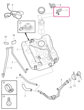 DELIVERY PIPE Volvo 8621128 (OEM)